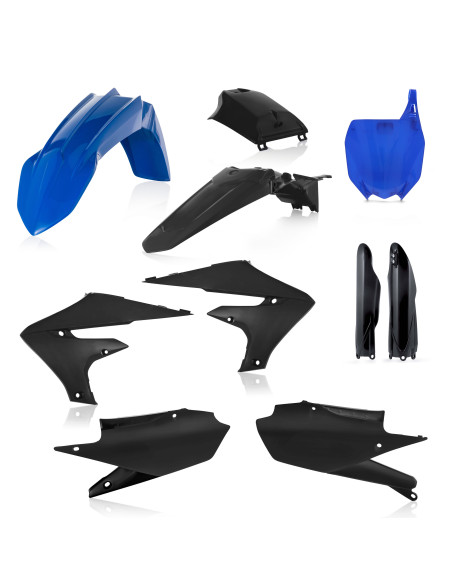 Kit plastiques complet - Noir - ACERBIS Yamaha YZF 2019-2022