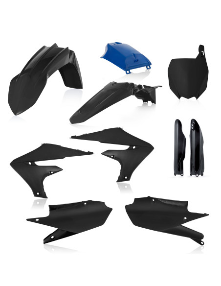 Kit plastiques complet - Noir Bleu - ACERBIS Yamaha 450 YZF 2018-2022