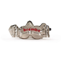 Étrier de frein radial droit GP4-PR 4x 32-36 BREMBO - Monobloc Nickelé - Entraxe 108mm