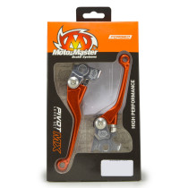 Jeu de leviers retournables MOTO MASTER - Orange - KTM / HUSQVARNA / GAS GAS