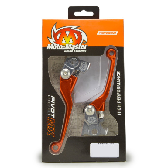 Jeu de leviers retournables MOTO MASTER - Orange - KTM / HUSQVARNA / GAS GAS