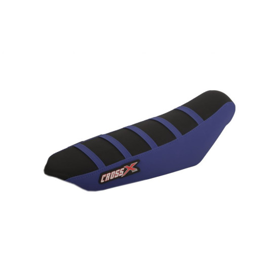 Housse de selle CrossX TALARIA 2023 Noir Bleu Bandes Bleu