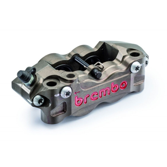 Étrier de frein radial P4 32-36 gauche BREMBO - Entraxe 108mm - pistons alu