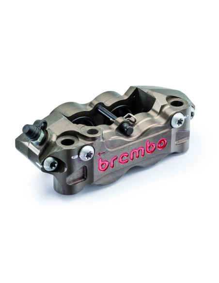 Étrier de frein radial P4 32-36 gauche BREMBO - Entraxe 108mm - pistons alu