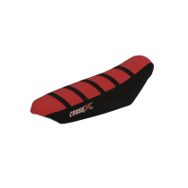 Housse de selle CrossX TALARIA 2023 Rouge Noir Bandes Rouges
