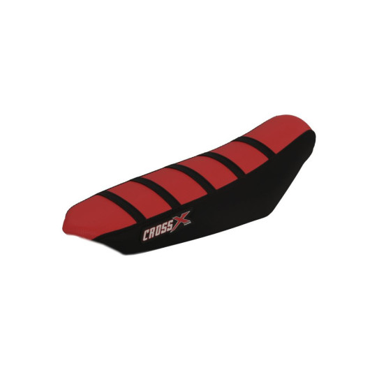 Housse de selle CrossX TALARIA 2023 Rouge Noir Bandes Rouges