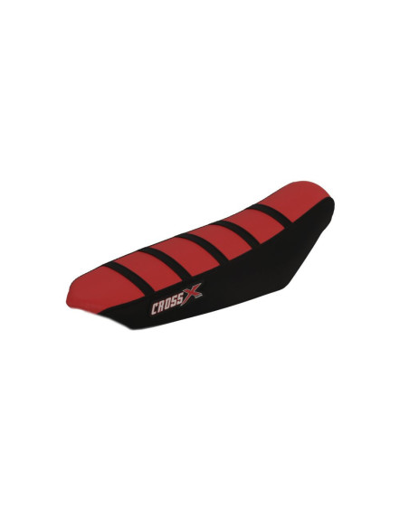Housse de selle CrossX TALARIA 2023 Rouge Noir Bandes Rouges