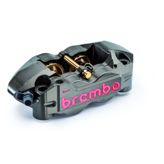 Étrier de frein radial taillé masse gauche P4 32-36 BREMBO - Entraxe 108mm