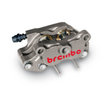 Étrier de frein arrière axial universel BREMBO 2 parties P4 24 CNC - Entraxe 64mm pour disque 8mm