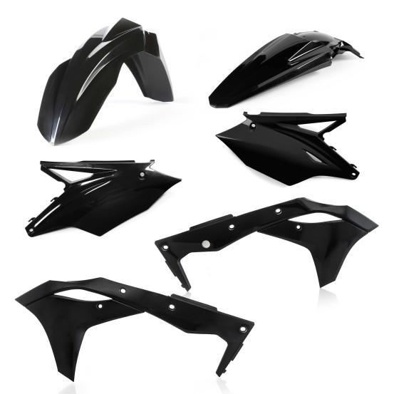 Kit plastiques - Noir - ACERBIS Kawasaki 250 KXF 2019