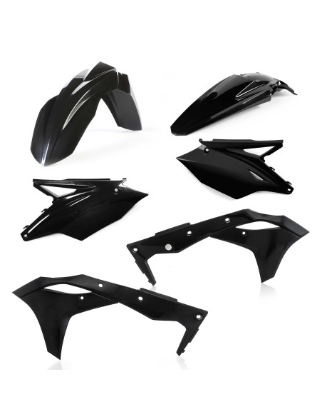 Kit plastiques - Noir - ACERBIS Kawasaki 250 KXF 2019