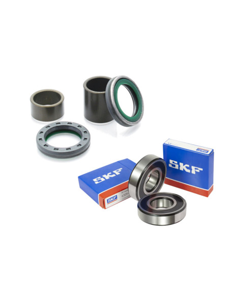 Roulements de roue avant + Entretoises + joints spis SKF - KTM 85 SX / HUSQVARNA 85 TC / GAS GAS 85 MC