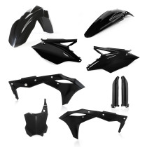 Kit plastiques complet - Noir - ACERBIS Kawasaki 250 KXF 2019
