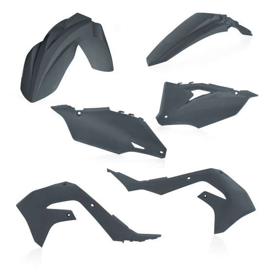 Kit plastiques - Gris - ACERBIS Edition Metallic Kawasaki KXF 2019-2023