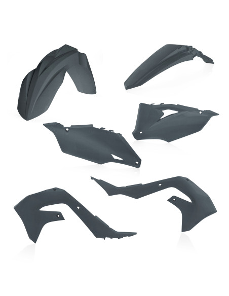 Kit plastiques - Gris - ACERBIS Edition Metallic Kawasaki KXF 2019-2023