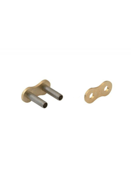 Attache à riveter pour chaine AFAM 520 AMX6-GG - Or - Rivet à tête creuse