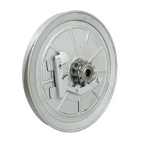 Poulie 250mm avec pignon 11 dents MBK/Motobécane AV89/SP50/SPR