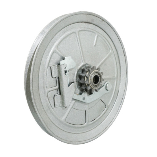 Poulie 250mm avec pignon 11 dents MBK/Motobécane AV89/SP50/SPR