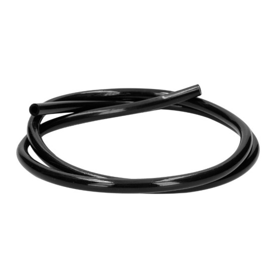Durite d'essence silicone Voca 5x8mm haute qualité Noir (1m)