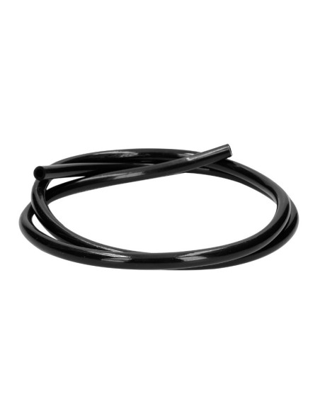 Durite d'essence silicone Voca 5x8mm haute qualité Noir (1m)