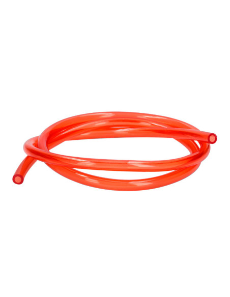 Durite d'essence silicone Voca 5x8mm haute qualité Rouge (1m)