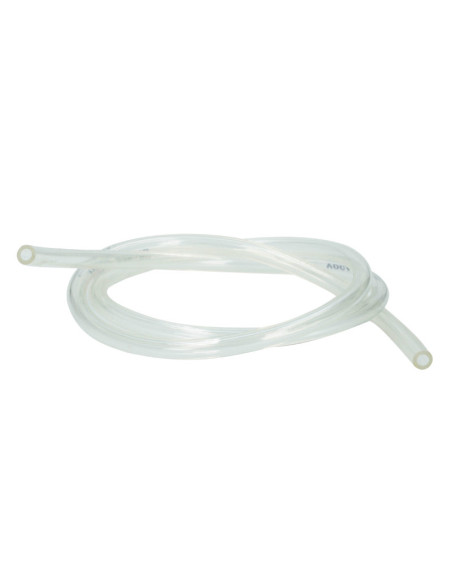 Durite d'essence silicone Voca 5x8mm haute qualité Transparent (1m)