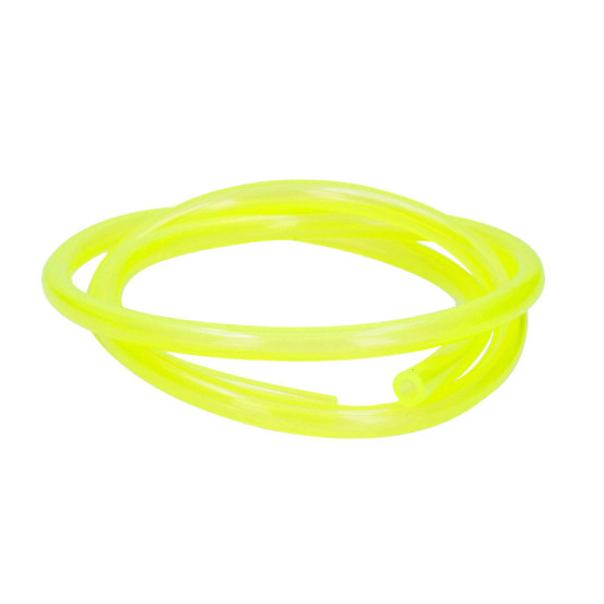 Durite d'essence silicone Voca 5x8mm haute qualité Jaune (1m)