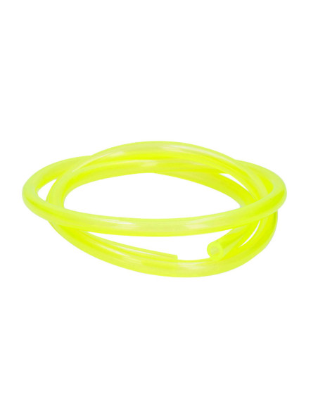 Durite d'essence silicone Voca 5x8mm haute qualité Jaune (1m)