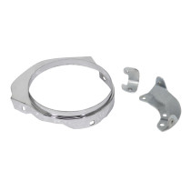 Cache courroie MBK/Motobécane AV88 881 chromé (avec pattes)