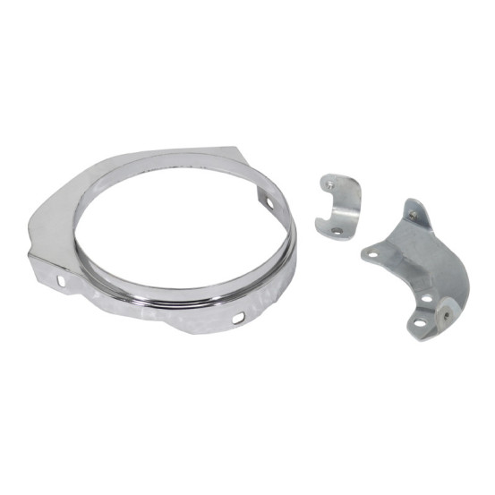 Cache courroie MBK/Motobécane AV88 881 chromé (avec pattes)