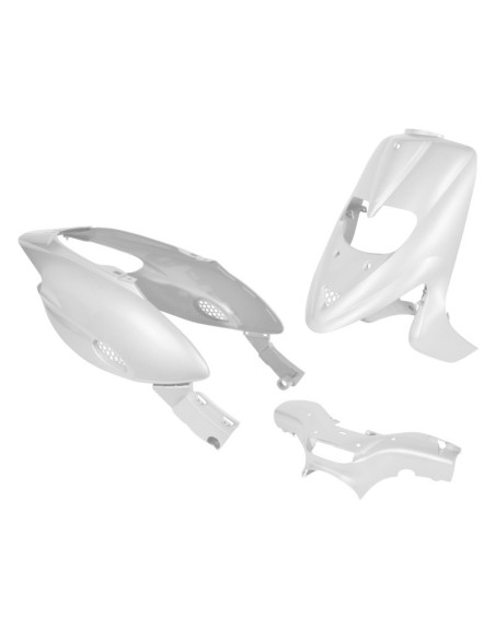 Kit carénages scooter Gilera 50 Stalker Blanc brillant