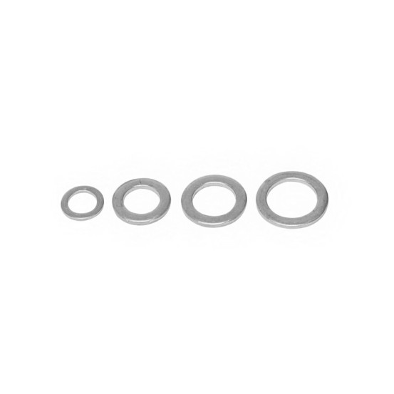 Pack 4 joints de bouchon de vidange aluminium ØM8 M10 M12 M14