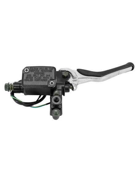 Maître cylindre de frein avant droit scooter 50cc Yamaha Aerox MBK Nitro Noir Argent