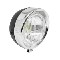 Phare rond Peugeot 103/MBK/Motobécane 51 130mm noir