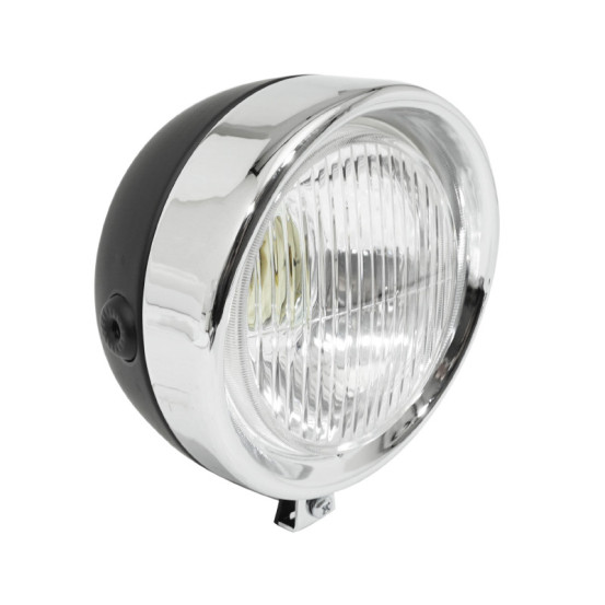 Phare rond Peugeot 103/MBK/Motobécane 51 130mm noir