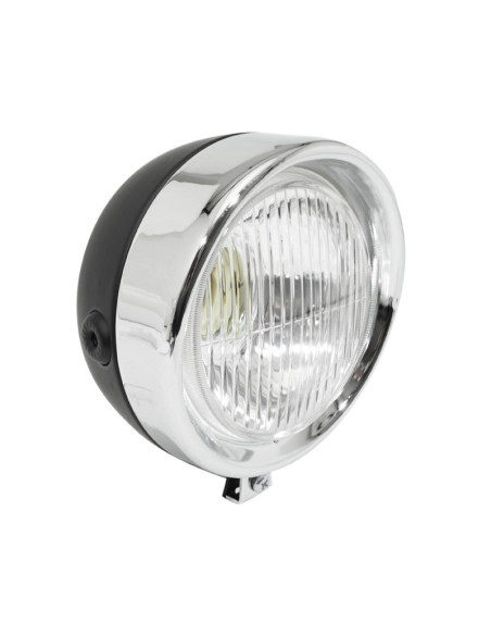 Phare rond Peugeot 103/MBK/Motobécane 51 130mm noir