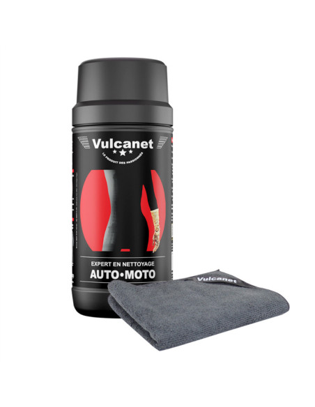 Lingette VULCANET nettoyage moto avec micro fibre
