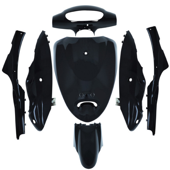 Kit carénage adaptable scooter chinois Noir