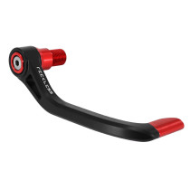 Protection levier de frein droit RECKLESS Yamaha 530 T-Max 2017-2019 Noir/Rouge