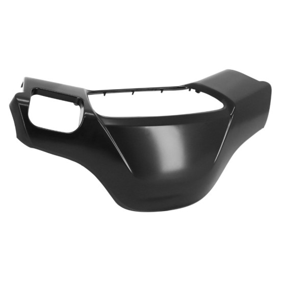 Carénage couvre guidon scooter MBK 50 Booster / Yamaha 50 BW'S après 2004 Noir mat
