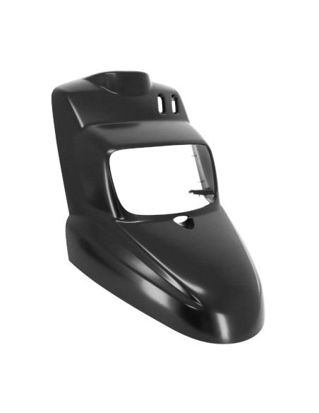 Carénage tablier avant scooter MBK 50 Booster / Yamaha 50 BW'S après après 2004 Noir mat