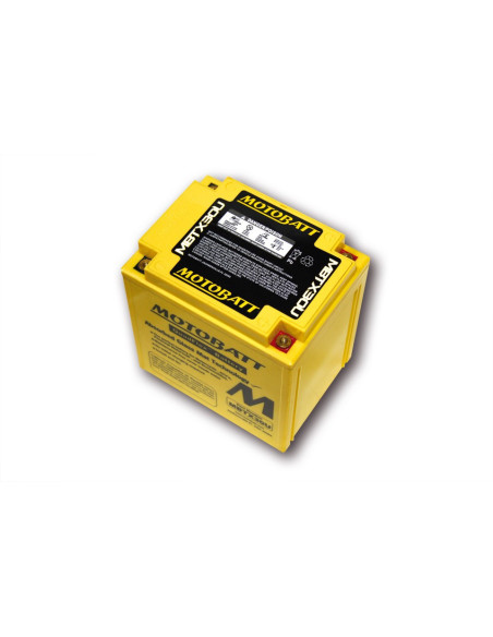 Batterie moto 12v MOTOBATT MBTX30U (4 poles)