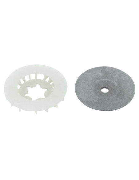 Poulie/joue fixe POLINI MBK 50 Booster Nitro Yamaha BW's Aerox Aprilia SR Malaguti F12