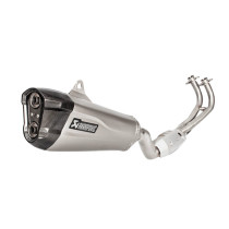 Ligne Complète AKRAPOVIC Racing Line Inox Titane Yamaha 530 Tmax 2017-2019