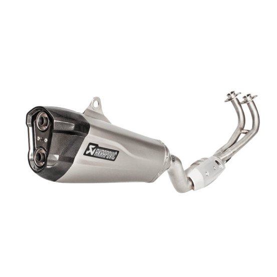 Ligne Complète AKRAPOVIC Racing Line Inox Titane Yamaha 530 Tmax 2017-2019