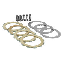 Disques d'embrayage mécaboite STAGE6 Derbi Senda Euro 2 / Euro 3 / Euro 4 (Racing Carbone)