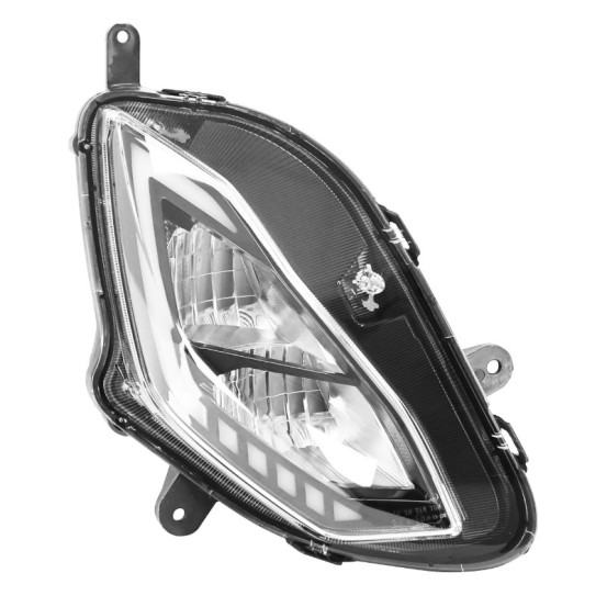 Optique de phare gauche complet origine Piaggio One Moped / Motorcycle électrique 2021-2023