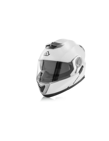 Casque Modulaire Acerbis Serel - Taille M (57-58) | Homologué 22.06 | Noir-Jaune | Avec Lunette Soleil