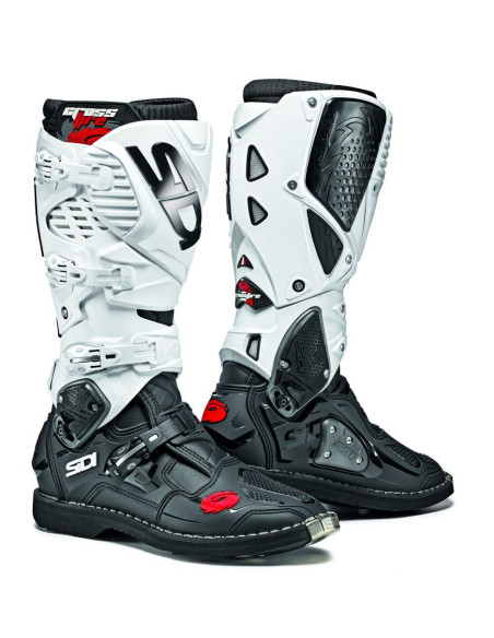 Bottes cross Sidi Crossfire 3 - Noir Blanc