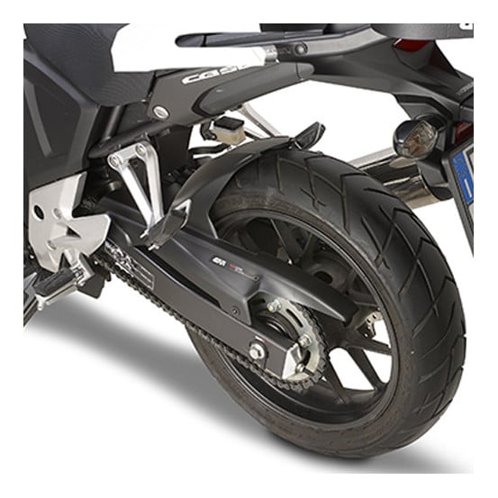 Garde Boue Arrière + Pare chaine Givi Honda CB 500 X 2013 - 2018